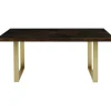 Outlet KARE Design Table Conley Brass 180x90cm
