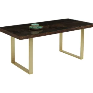 Outlet KARE Design Table Conley Brass 180x90cm