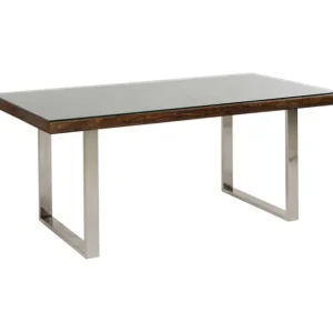 New KARE Design Table Conley Chrome 180x90
