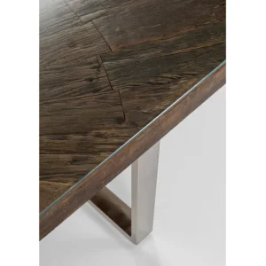 New KARE Design Table Conley Chrome 180x90