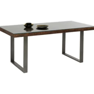 Discount KARE Design Table Conley Crude Steel 180x90