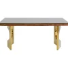 New KARE Design Table Conley Oho Gold 180x90cm