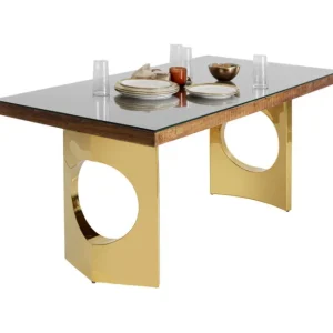 New KARE Design Table Conley Oho Gold 180x90cm