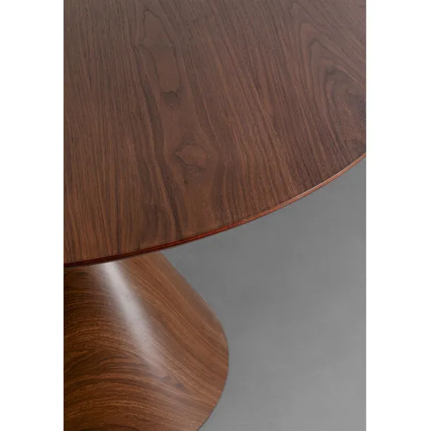 table_cono_walnut_cm_3.webp Clearance KARE Design Table Cono Walnut Ø120cm