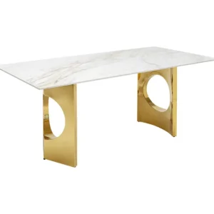 New KARE Design Table Eternity Oho Gold 180x90cm
