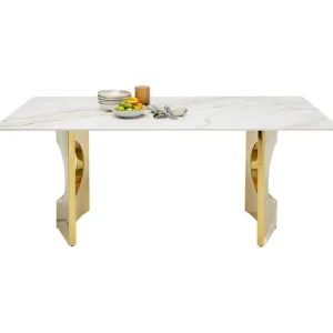 New KARE Design Table Eternity Oho Gold 180x90cm
