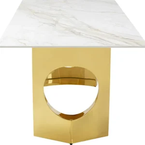 New KARE Design Table Eternity Oho Gold 180x90cm