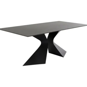 Hot KARE Design Table Gloria Ceramic Black 180x90cm