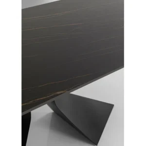 Hot KARE Design Table Gloria Ceramic Black 180x90cm