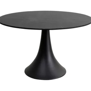 Clearance KARE Design Table Grande Possibilita Black Ø110cm