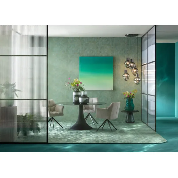 table_grande_possibilita__1-8.webp Discount KARE Design Table Grande Possibilita Black Bubble Ø150cm
