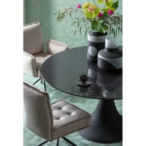 Discount KARE Design Table Grande Possibilita Black Bubble Ø150cm