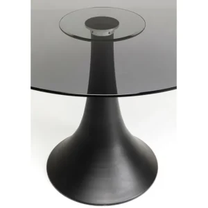 Fashion KARE Design Table Grande Possibilita Smoke Glass Ø110cm