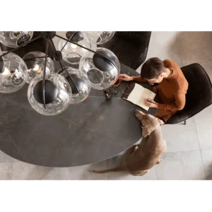 Clearance KARE Design Table Grande Possibilita Black 180x120cm