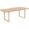 Clearance KARE Design Table Harmony Brass 180x90