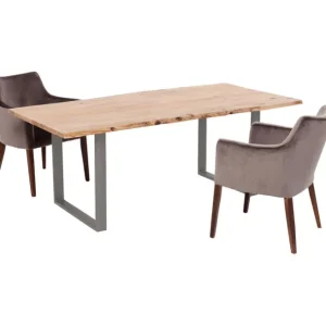 Best KARE Design Table Harmony Crude Steel 200x100