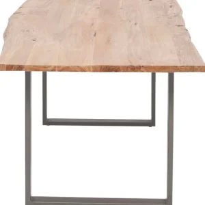 Online KARE Design Table Harmony Crude Steel 180x90