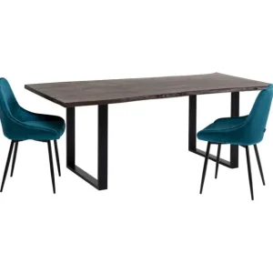 Outlet KARE Design Table Harmony Dark Black 180x90
