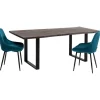 Clearance KARE Design Table Harmony Dark Black 160x80