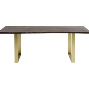 Online KARE Design Table Harmony Dark Brass 160x80