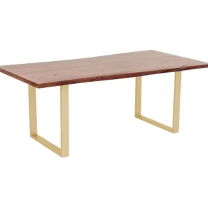 Online KARE Design Table Harmony Dark Brass 160x80
