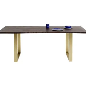 Online KARE Design Table Harmony Dark Brass 160x80