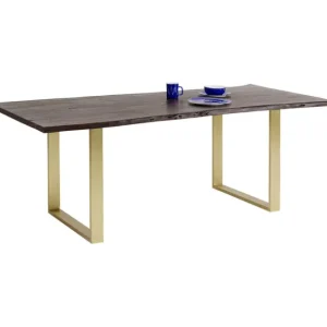 Online KARE Design Table Harmony Dark Brass 160x80