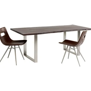 Outlet KARE Design Table Harmony Dark Chrome 160x80