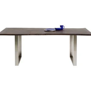 Fashion KARE Design Table Harmony Dark Chrome 200x100