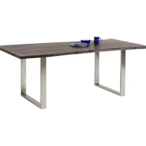 Fashion KARE Design Table Harmony Dark Chrome 200x100