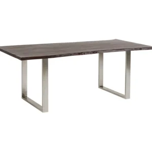 New KARE Design Table Harmony Dark Chrome 180x90