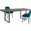 Online KARE Design Table Harmony Dark Crude Steel 200x100