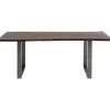 Hot KARE Design Table Harmony Dark Crude Steel 160x80
