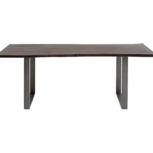 Online KARE Design Table Harmony Dark Crude Steel 200x100