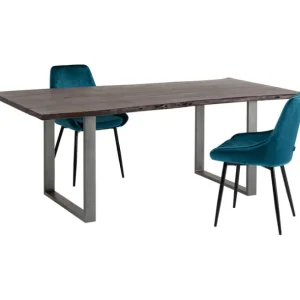 Hot KARE Design Table Harmony Dark Crude Steel 160x80