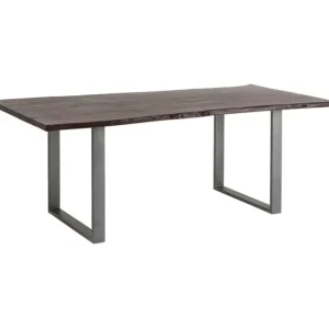 Online KARE Design Table Harmony Dark Crude Steel 200x100