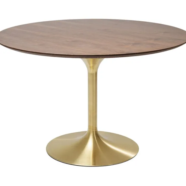 table_invitation_set_waln_0-1.webp Best KARE Design Table Invitation Set Walnut Brass Ø120cm