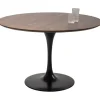 Sale KARE Design Table Invitation Set Walnut Black Ø120cm