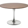 Sale KARE Design Table Invitation Set Walnut Zinc Ø120cm