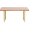 Online KARE Design Table Jackie Oak Brass 160x80