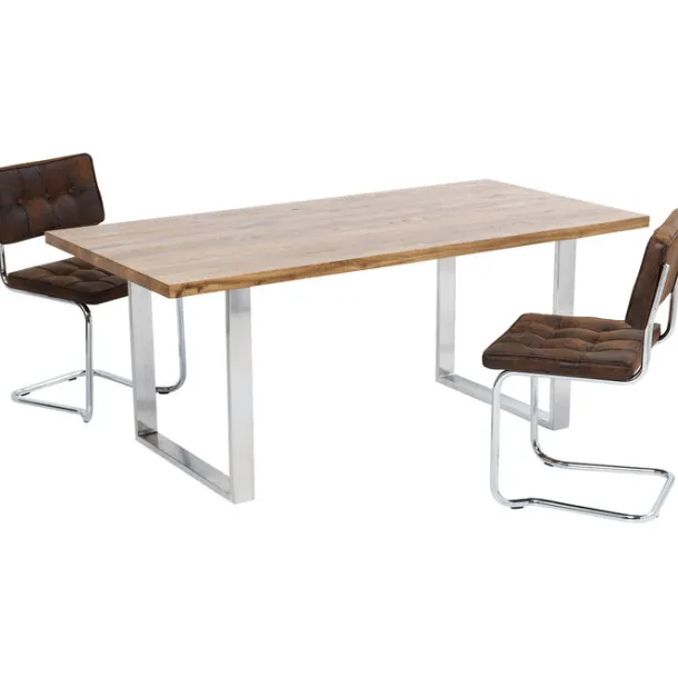 table_jackie_oak_chrome_x_6.webp Fashion KARE Design Table Jackie Oak Chrome 160x80