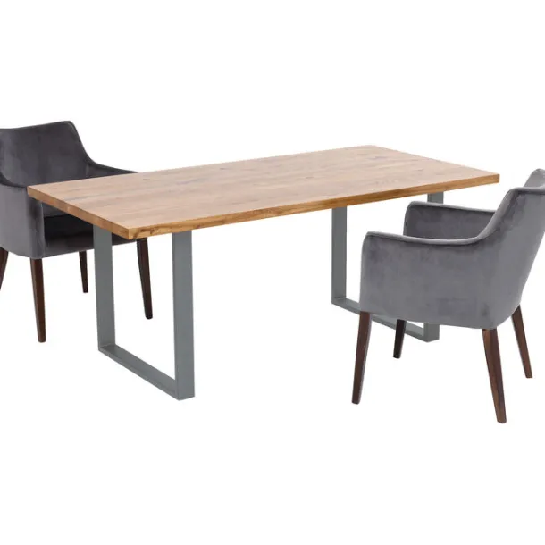 table_jackie_oak_crude_st_5.webp Discount KARE Design Table Jackie Oak Crude Steel 160x80