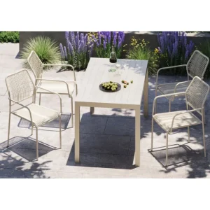 Online KARE Design Table Madagascar Grey 80x140cm