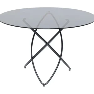 Hot KARE Design Table Molekular Black Ø120cm