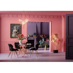 Online KARE Design Table Molekular Gold Ø120cm