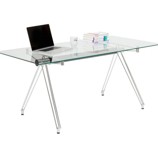 table_officia_tempered_gl_2.webp Fashion KARE Design Table Officia Tempered Glass 160x80 cm