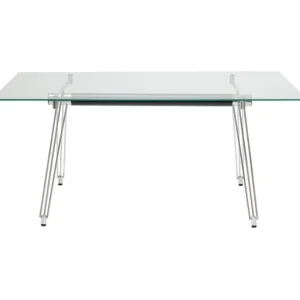 Fashion KARE Design Table Officia Tempered Glass 160x80 cm