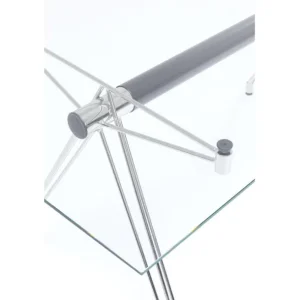 Fashion KARE Design Table Officia Tempered Glass 160x80 cm