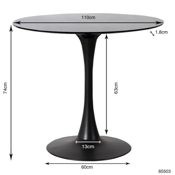table_schickeria_black__5.webp New KARE Design Table Schickeria Black Ø110