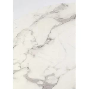 Online KARE Design Table Schickeria Marble White Ø80cm
